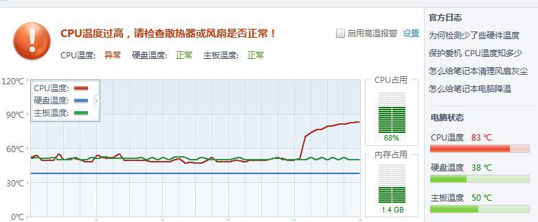 电脑CPU温度检测软件推荐（了解电脑CPU温度）